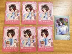 あくねこ ユーハン チェキ風カード テーマパークデート 6月の特別な時間 雨の日