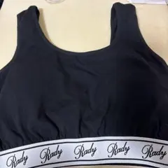 Rady ❤︎ノベルティ❤︎ブラック ショートタンクトップ‼️未着用のサムネイル