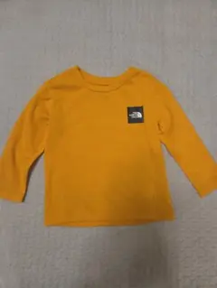THE NORTH FACE オレンジ 長袖Tシャツ
