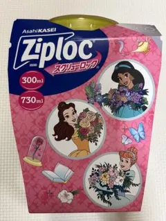Ziploc ジップロックコンテナ 3セット ディズニー 100周年 プリンセス