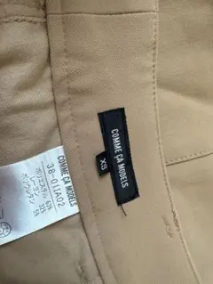 COMME CA MODELS カジュアルパンツ ベージュ XSのサムネイル