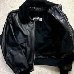 ◆特大/52インチ/3way◆SCHOTT A-2 G-1 レザージャケットのサムネイル