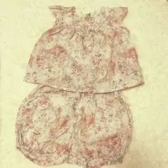 上下セット♡ボンポワン（Bonpoint）6M 70 ベビー 刺繍 子供 夏 - メルカリ