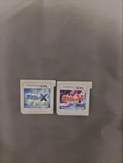 ポケットモンスター　XY 3DS ソフト　2個セット　動作確認済