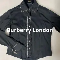 Burberry London バーバリー ノバチェックシャツ ブラック