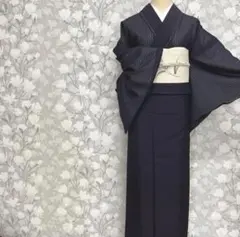 新品未使用】正絹 夏訪問着 手刺繍 カラーの花 手縫い仕立て 袋帯 