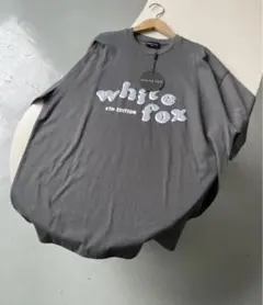 WHITE FOX グレー 半袖 Tシャツ 4TH EDITION