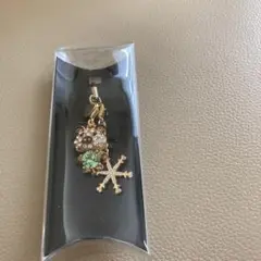 新品　宝塚歌劇団　雪組　ミニブタストラップ　スワロフスキー