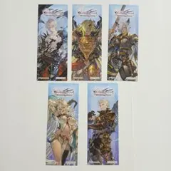 グランブルーファンタジー 書店コラボ しおり　5種セット コンプリートのサムネイル