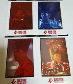 ♥️まとめ売り4枚♥️BUCK-TICK ヤガミトール メンバーセット メモカ②