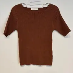 SENSE OF PLACE ブラウン 半袖　トップス