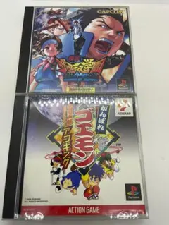 私立ジャスティス学園 がんばれゴエモン 宇宙海賊アコギング(説明書なし) PS1
