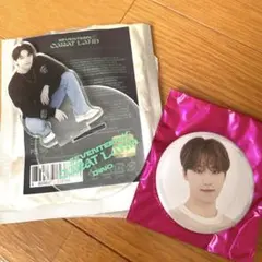 【新品未使用】SEVENTEEN ディノ ラキドロアクスタ セブチカフェ缶バッジ