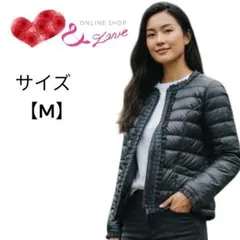 アンドラブ フリル ダウンジャケット 薄手 &LOVE サイズMのサムネイル