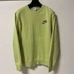 NIKE ゴツナイキ スウェット トレーナー S グレー×ネイビー メンズ