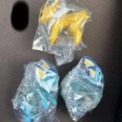 ポケモン　つまんでつなげてマスコット12 シャワーズ　サンダース