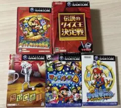 ゲームキューブソフト5点まとめ売り