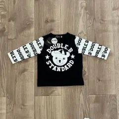 DOUBLE B クマ　長袖カットソー 80サイズ