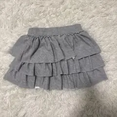 SHEIN グレー スカート フリル ズボン付き フリーサイズ