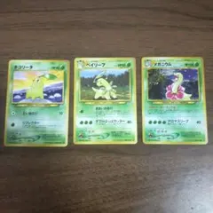 メガメガニウムex ベイリーフ チコリータ ポケモンカード ノーマル