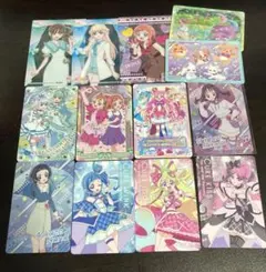 トレーディングカードセット プリキュア　キラキラカードグミなど 13枚セット