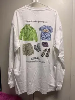 GRAMICCI ロングスリーブTシャツ ホワイト