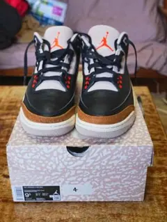 値下です‼️ AIR JORDAN 3 RETRO ブラック/オレンジ 9.5