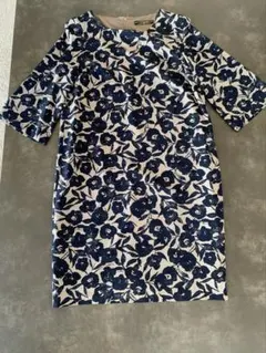 グリーンレーベル　柄ワンピース