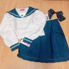 【タグ付き】コスプレ 制服 セーラー服 学生服 JK 女子 上下セット