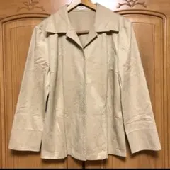 シャツ　ジャケット　レディース　人工皮革