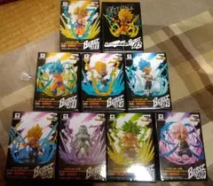 ドラゴンボールフィギュアシリーズ全9体と詰め合わせ。