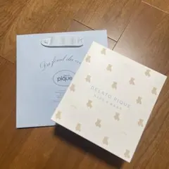 gelato piqueBABY&KIDS ギフト袋セット 水色と白