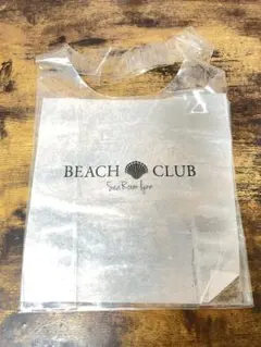 【新品未使用】PVC クリアバック