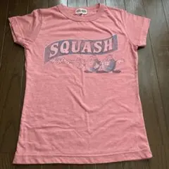 Brain Storm SQUASH 半袖Tシャツ ピンク