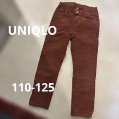 UNIQLO コーデュロイパンツ S レンガ色