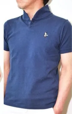 【CHUMS ポロシャツ Mサイズ ネイビー】