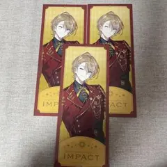 にじさんじ　IMPACT 特典　チケット風カード