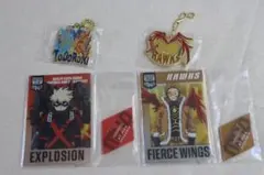 ヒロアカ一番くじ　F賞カード型アクリルスタンド　G賞メタルチャーム　セット