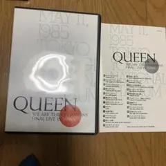 美品！QUEEN LIVE IN JAPAN ライブDVD