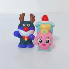 アンパンマン ばいきんまん ポッポちゃん 指人形