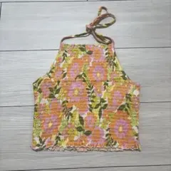 【BILLABONG】 花柄キャミソール M 海外ガールのサムネイル
