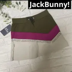 新品タグ付　ジャックバニー　ゴルフスカートインナーパンツ付　ストレッチM