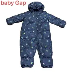 baby Gap ジャンプスーツ スノーウェア カバーオール 花柄 12-18m