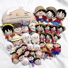 ルフィ　ぬいぐるみ　YURUTTO フィンガーマスコット　くまめいと　セット ルフィ ぬいぐるみ YURUTTO フィンガーマスコット くまめいと セット