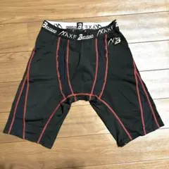 B-1 AXF パッド付きスライディングパンツ 黒/赤