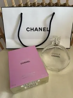 シャネル　チャンス　瓶　空ボトル　捨てるのもったいない　箱　ショッパー付き