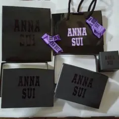 【かなり美品】ANNA SUI 空き箱、リボン、紙袋のセット