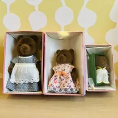 【即購入可】シルバニア赤ちゃんサイズ メンカラつなぎ 9色セット スノバニア 即購入可】シルバニア赤ちゃんサイズ メンカラつなぎ 9色セット