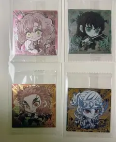 13枚 煉獄、無一郎、天元、蜜璃　ウエハース 鬼滅の刃 シール　柱　レア