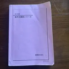 2026年最新】鉄緑会 英作文確認シリーズの人気アイテム - メルカリ